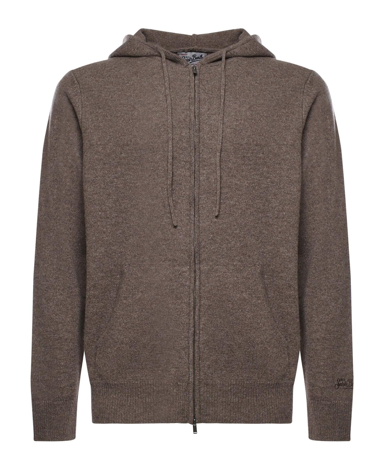Felpa con zip Notting NOT0002 00028I MC2 SAINT BARTH 