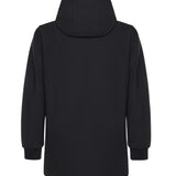 Parka con cappuccio e logo HE9440013 NERO HESKIMO 