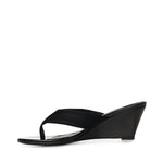 Sandali infradito con zeppa e logo COPSH97F3070 BLK COPERNI 
