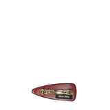 Fermaglio in pelle verniciata 5IF092 069F0D27 MIU MIU 