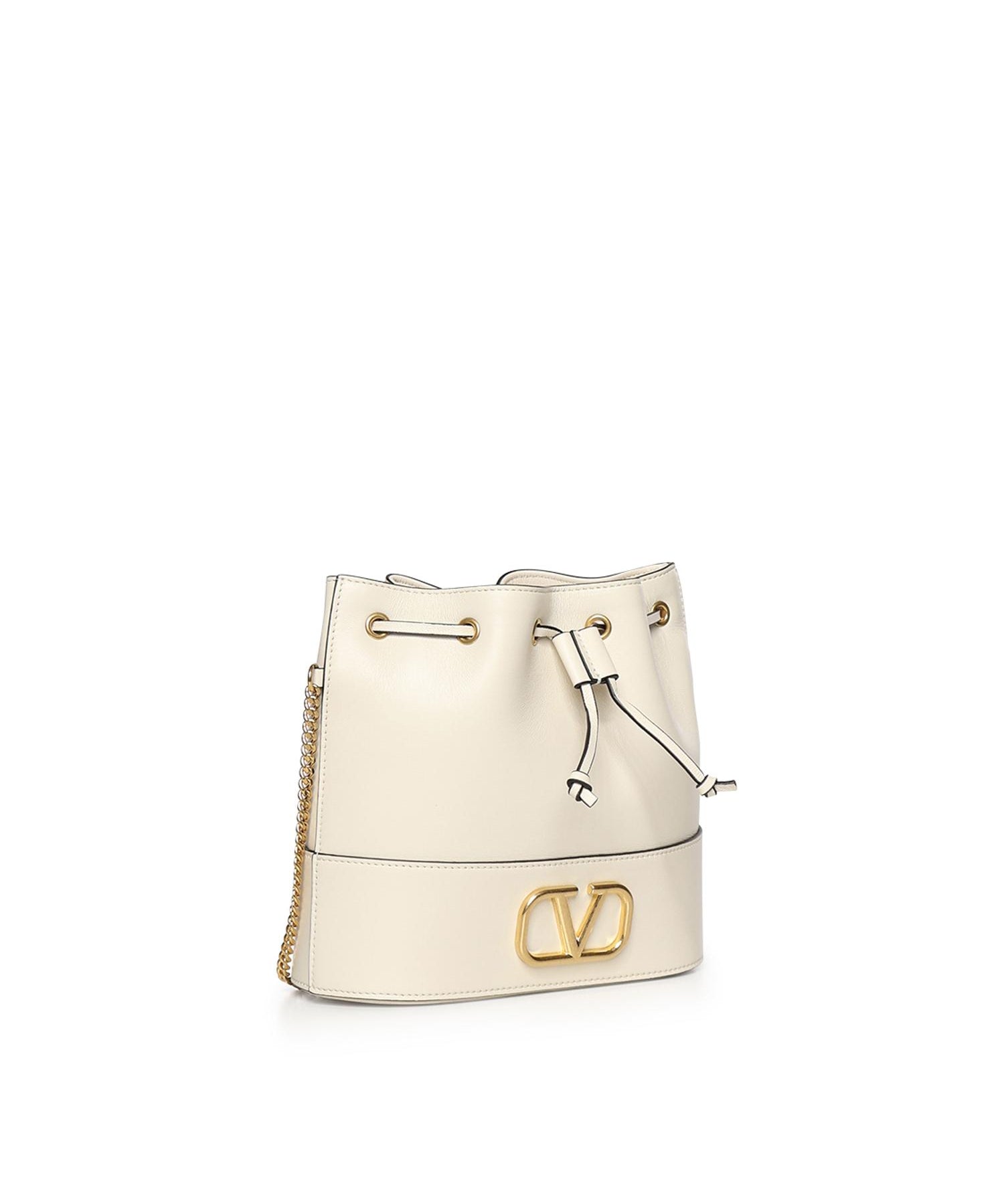 Mini bag a secchiello VLogo Signature in nappa 8W2P0T83 HPFI16 VALENTINO GARAVANI 