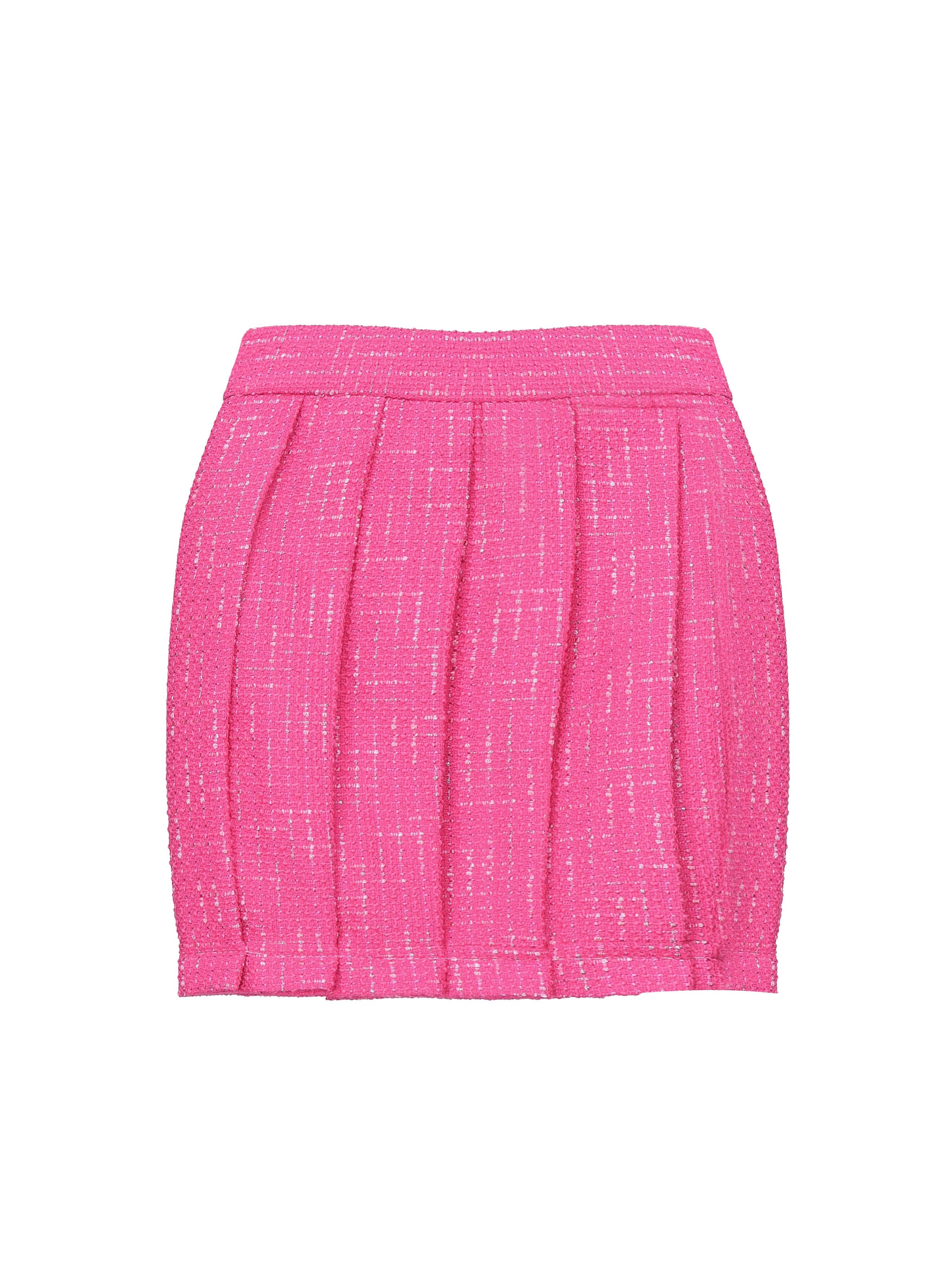 Minigonna plissettata Tailleur AUW4MAE PINK ALBERTO AUDENINO 