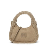 Borsa Wander in montone 5BC125 2IDKF0036 MIU MIU 