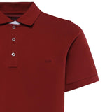 Polo in piquet stretch NPMB252135STDW R002 FAY 