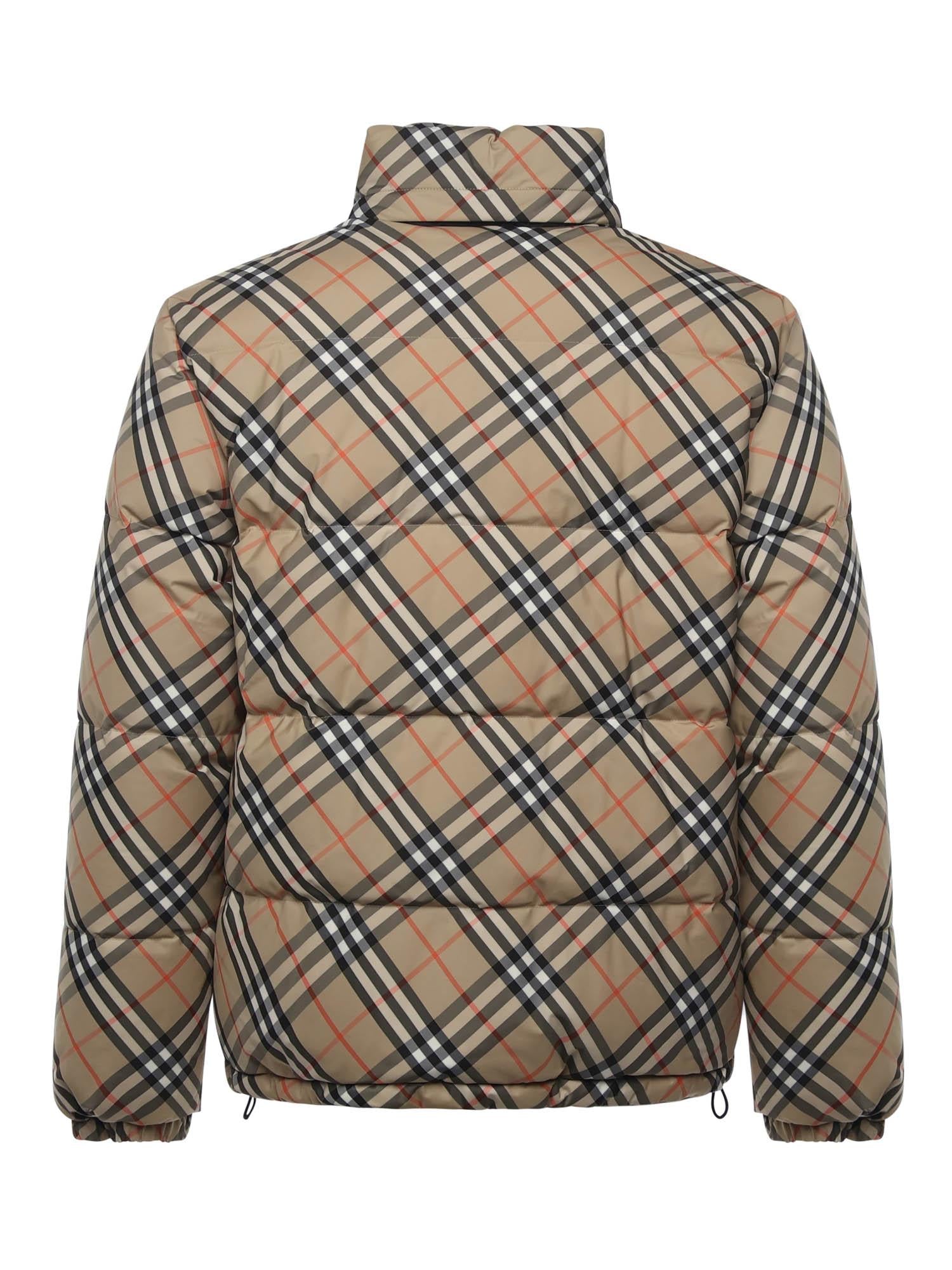 Piumino Snowdon Check reversibile 8110189 B9368 BURBERRY 
