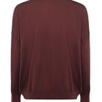 Pullover in misto lana DK9264 ECRU OTTOD'AME 
