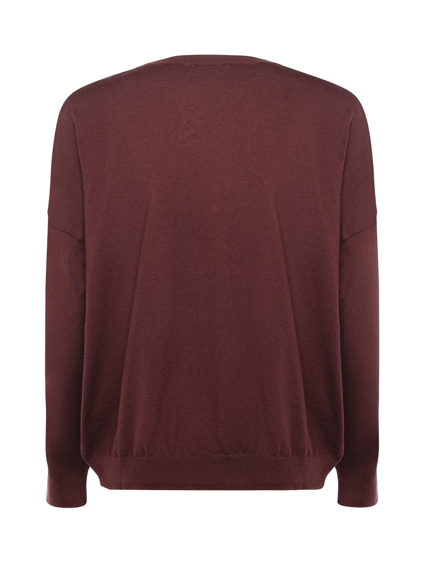 Pullover in misto lana DK9264 ECRU OTTOD'AME 