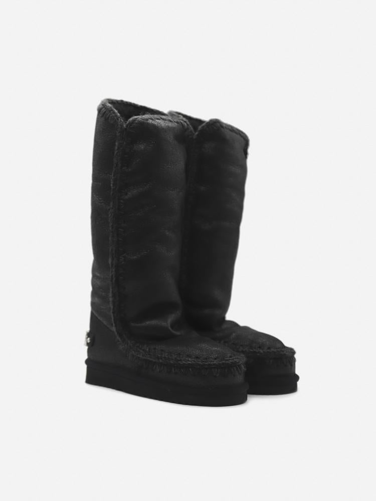 Stivali Eskimo 40 rhinestones logo MUFW101052B CBKG MOU 