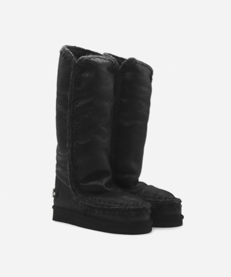 Stivali Eskimo 40 rhinestones logo MUFW101052B CBKG MOU 