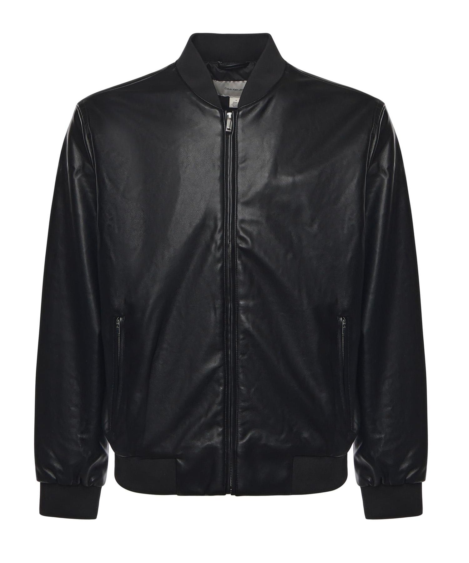 Giubbotto bomber in ecopelle LV04RC407G UB1 CALVIN KLEIN 