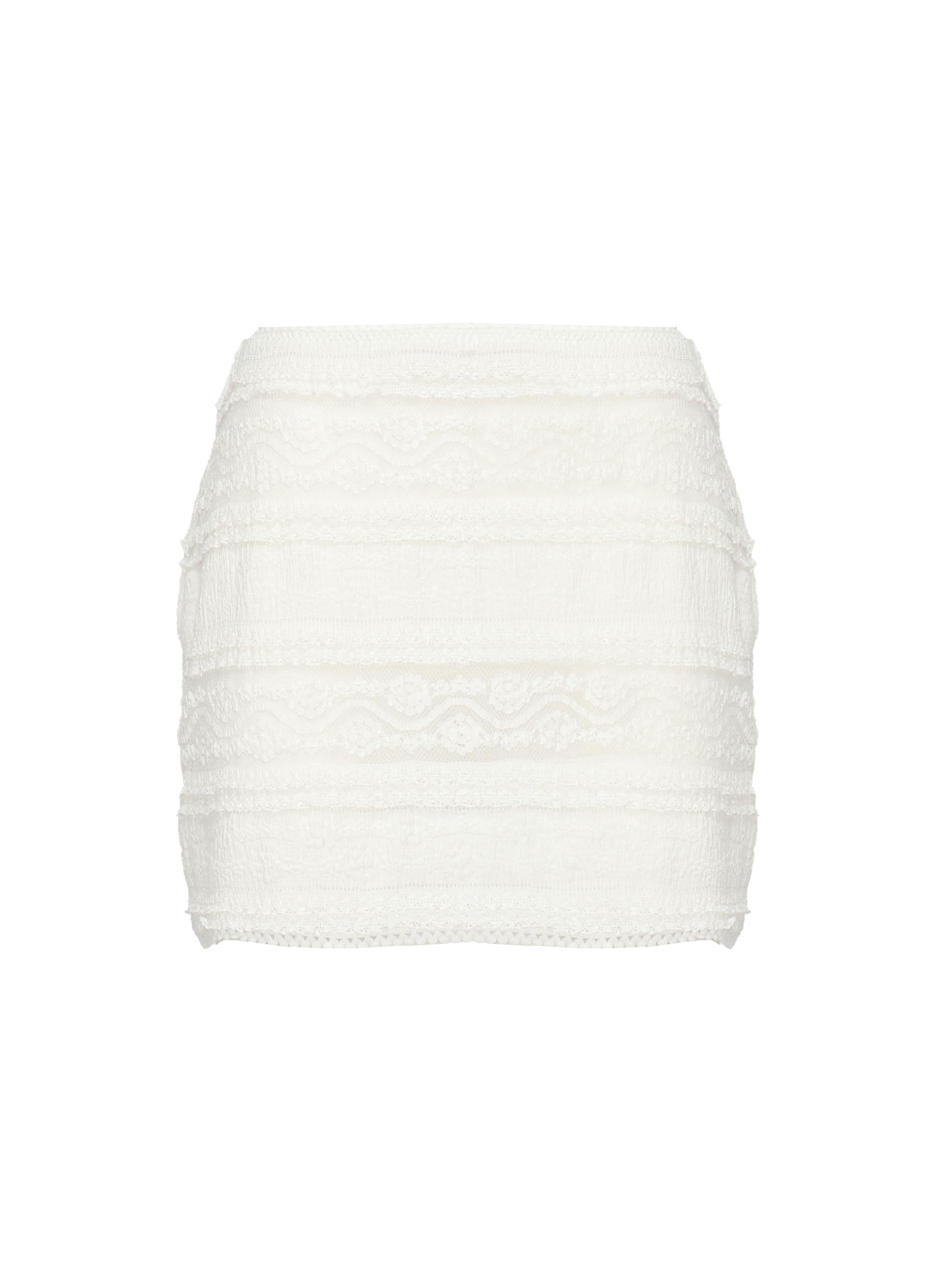 Minigonna Anphy 255400 WHITE CHARO RUIZ 