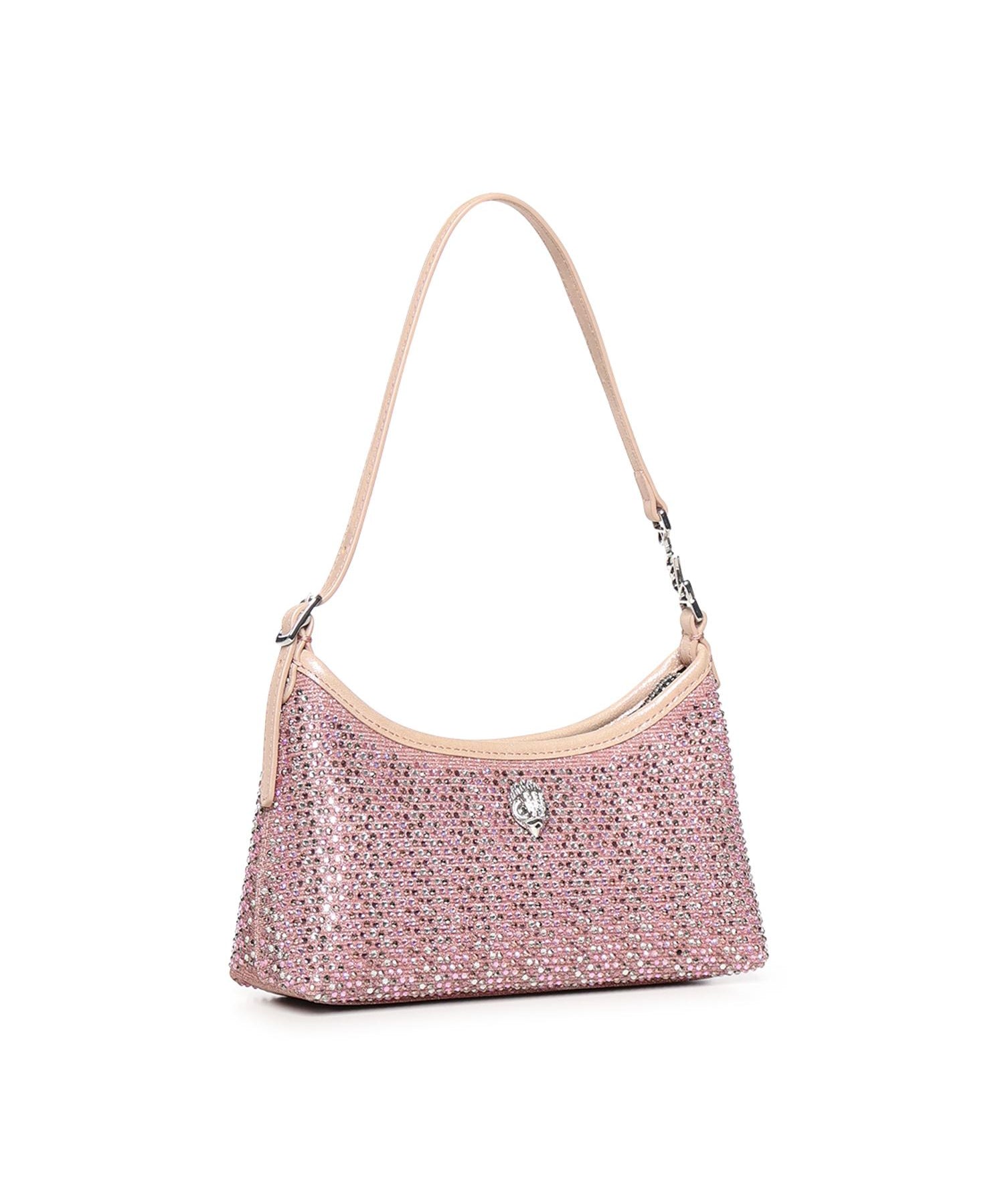 Borsa a spalla Kurt con cristalli 5586057609 PINK KURT GEIGER 