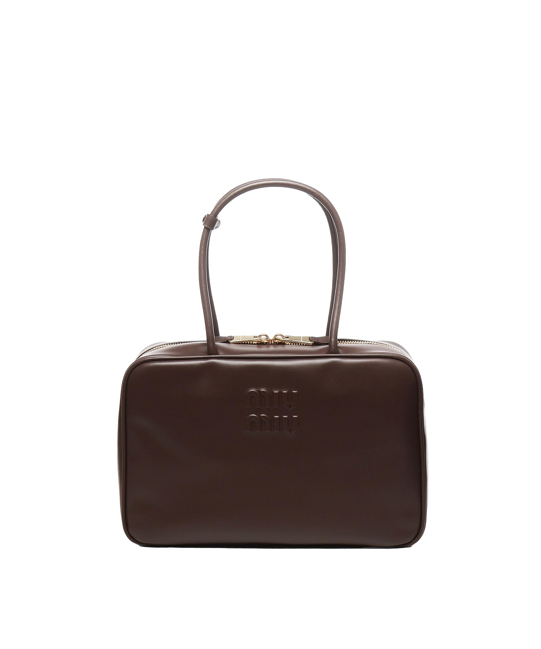Borsa Beau in pelle 5BB117 2CRWF0NBL MIU MIU 