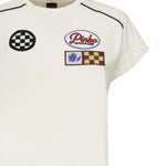 T-shirt racing in cotone 105270 A2MEZ05 PINKO 