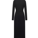 Cardigan maxi in misto viscosa 5BGR01 5890ZJBLK MARCIANO BY GUESS 