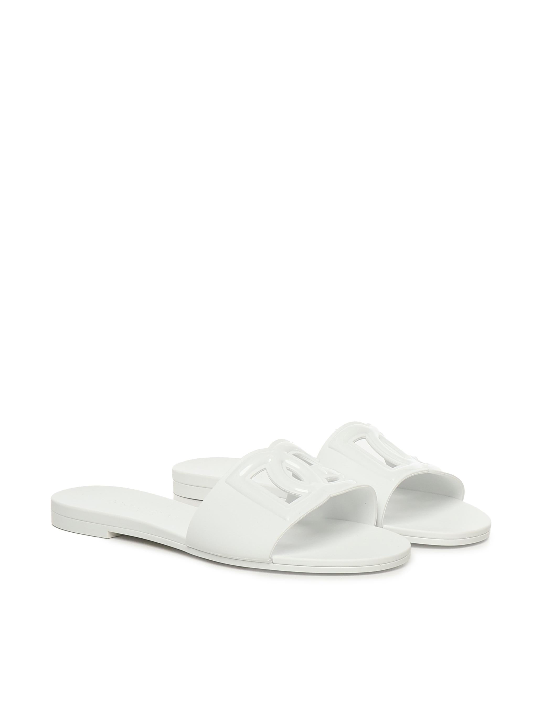 Slide beachwear in gomma CW2215 AN99480001 DOLCE & GABBANA 