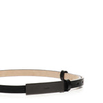Cintura in pelle con placca logata<BR/> 2514501013600 001 MAX MARA 