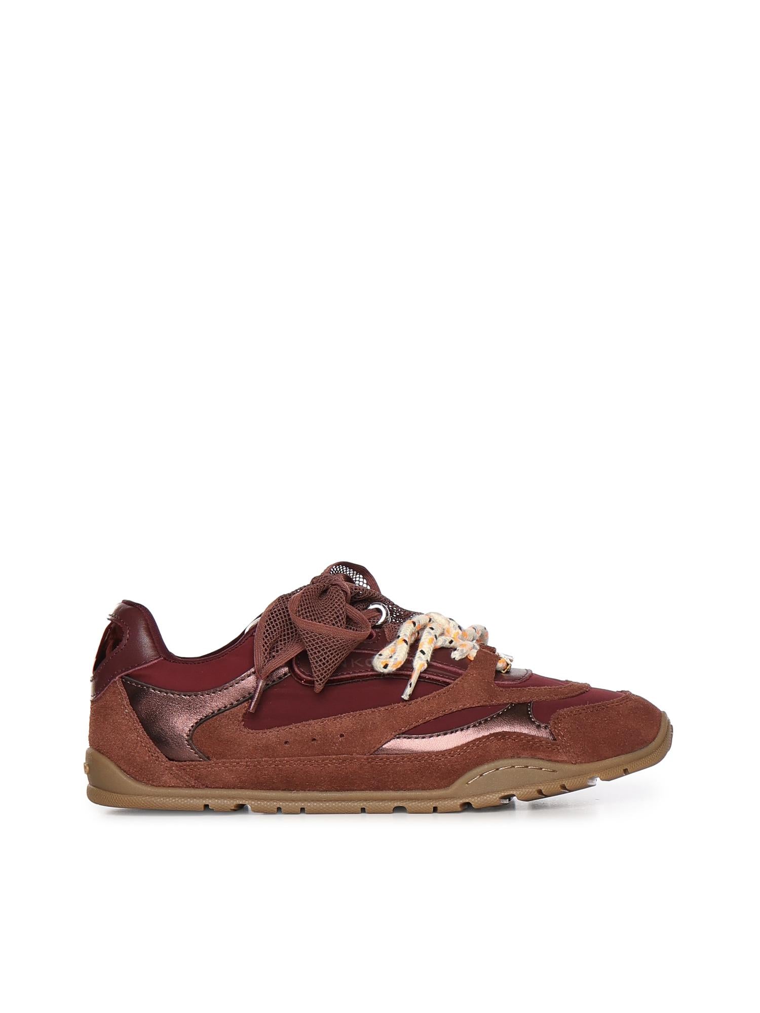 Sneakers con lacci doppi e applicazioni gioiello SS0185 P076CR8 PINKO 