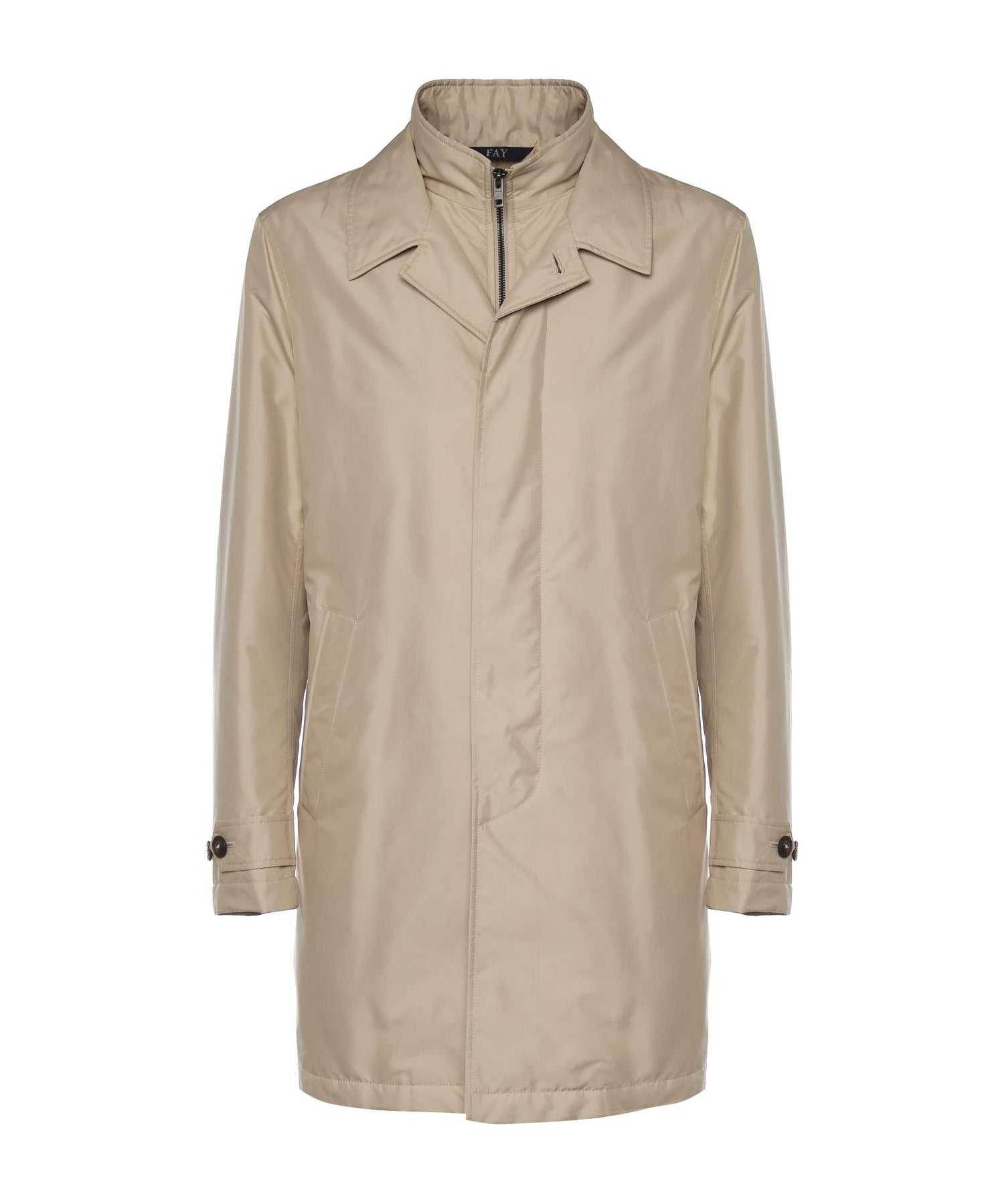 Morning coat in popeline tecnico NAM62510160AXX C003 FAY 