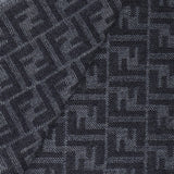 Sciarpa in maglia con motivo FF all-over FXS830 AS6LF1Q3B FENDI 