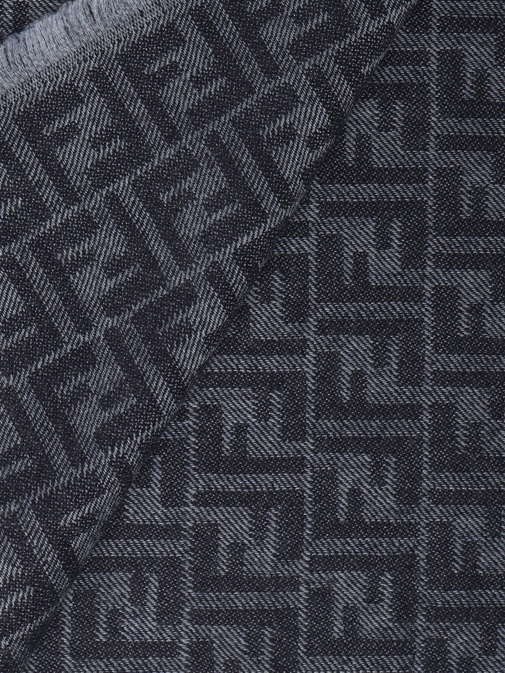 Sciarpa in maglia con motivo FF all-over FXS830 AS6LF1Q3B FENDI 
