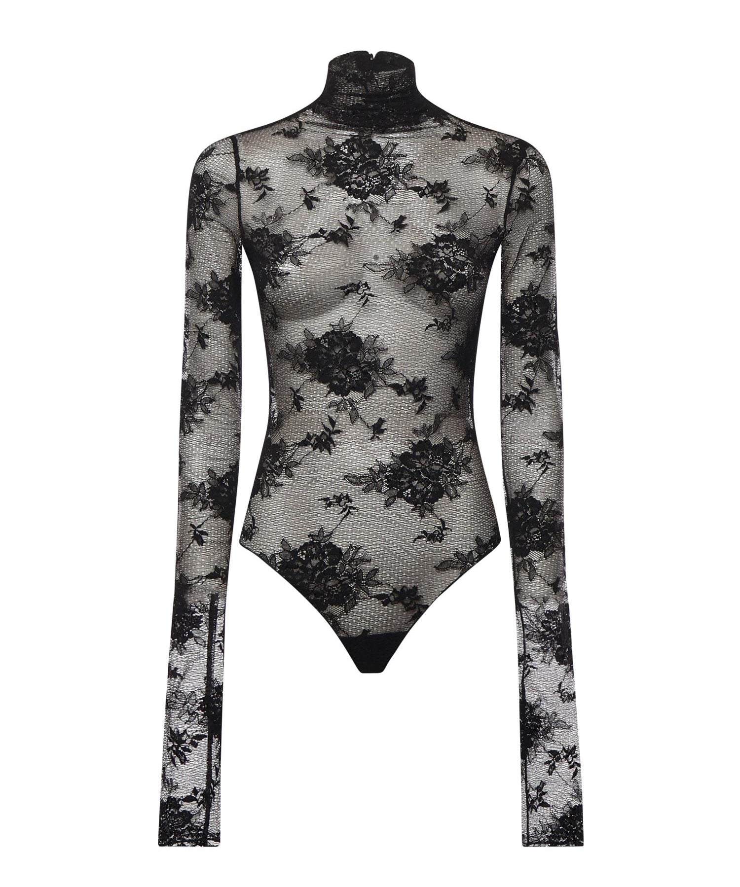 Body Ziggy in pizzo TM180736A TJC082BLACK THE ANDAMANE 