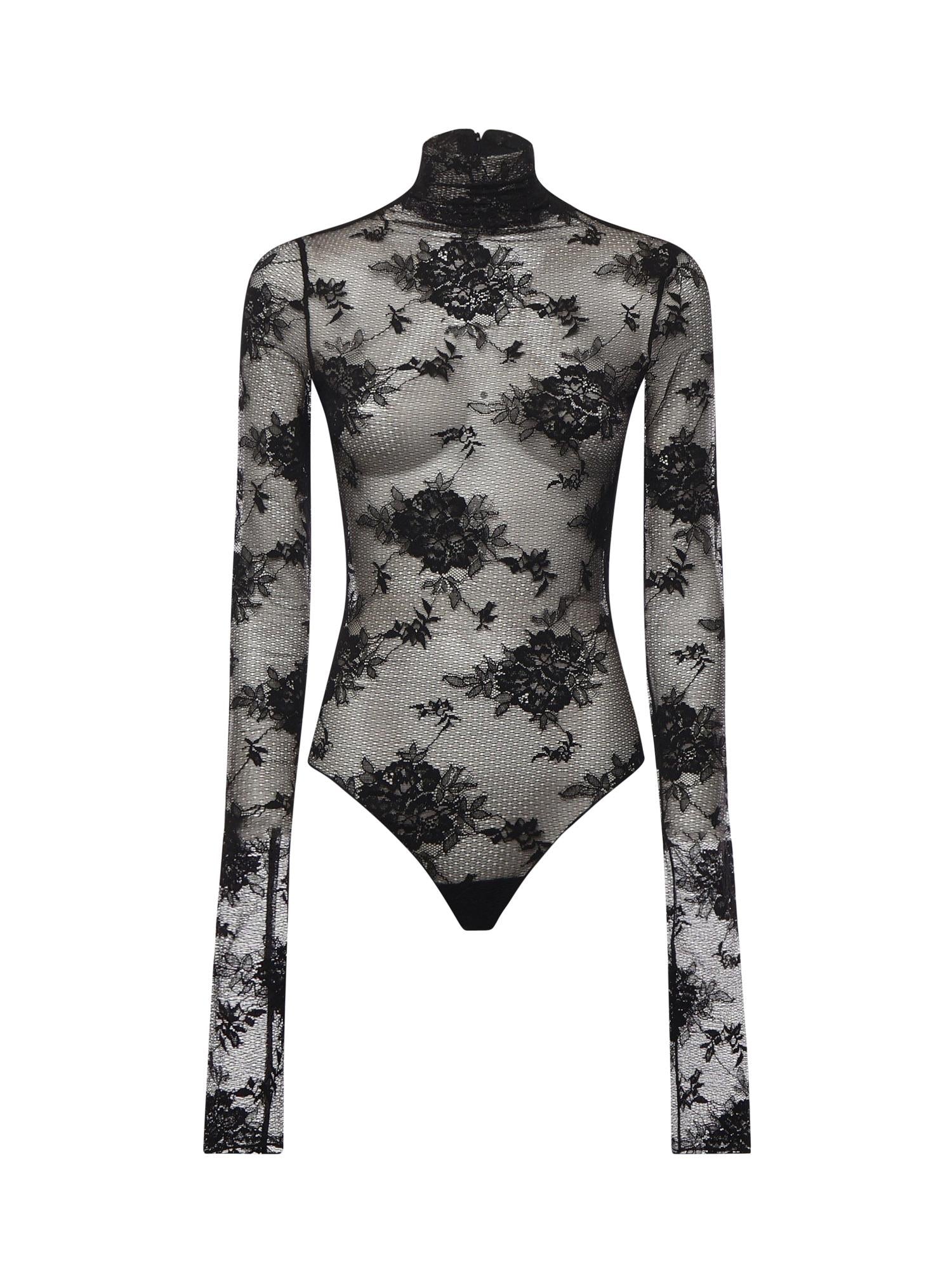 Body Ziggy in pizzo TM180736A TJC082BLACK THE ANDAMANE 