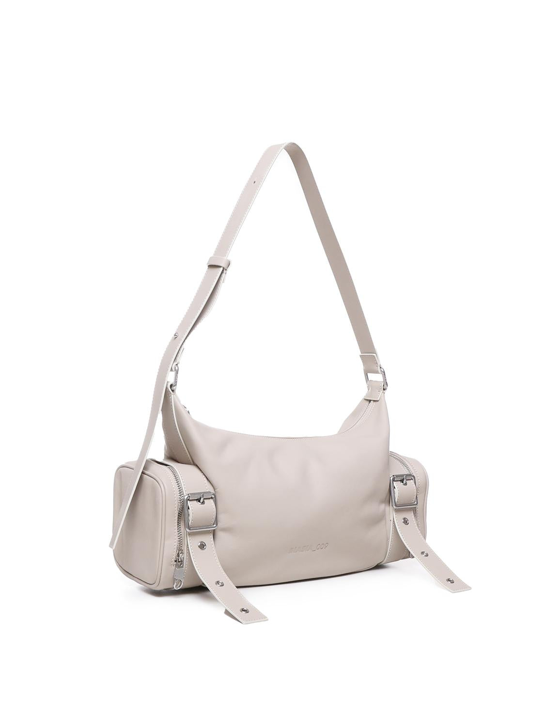 Borsa a spalla y2k009 FBBP70009NAP -SABBIA/NICKEL BIASIA 
