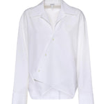 Camicia asimmetrica in cotone S359Y05XEZ 2100 LOEWE 