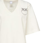 T-shirt Suez in cotone 104606 A2D0Z05 PINKO 