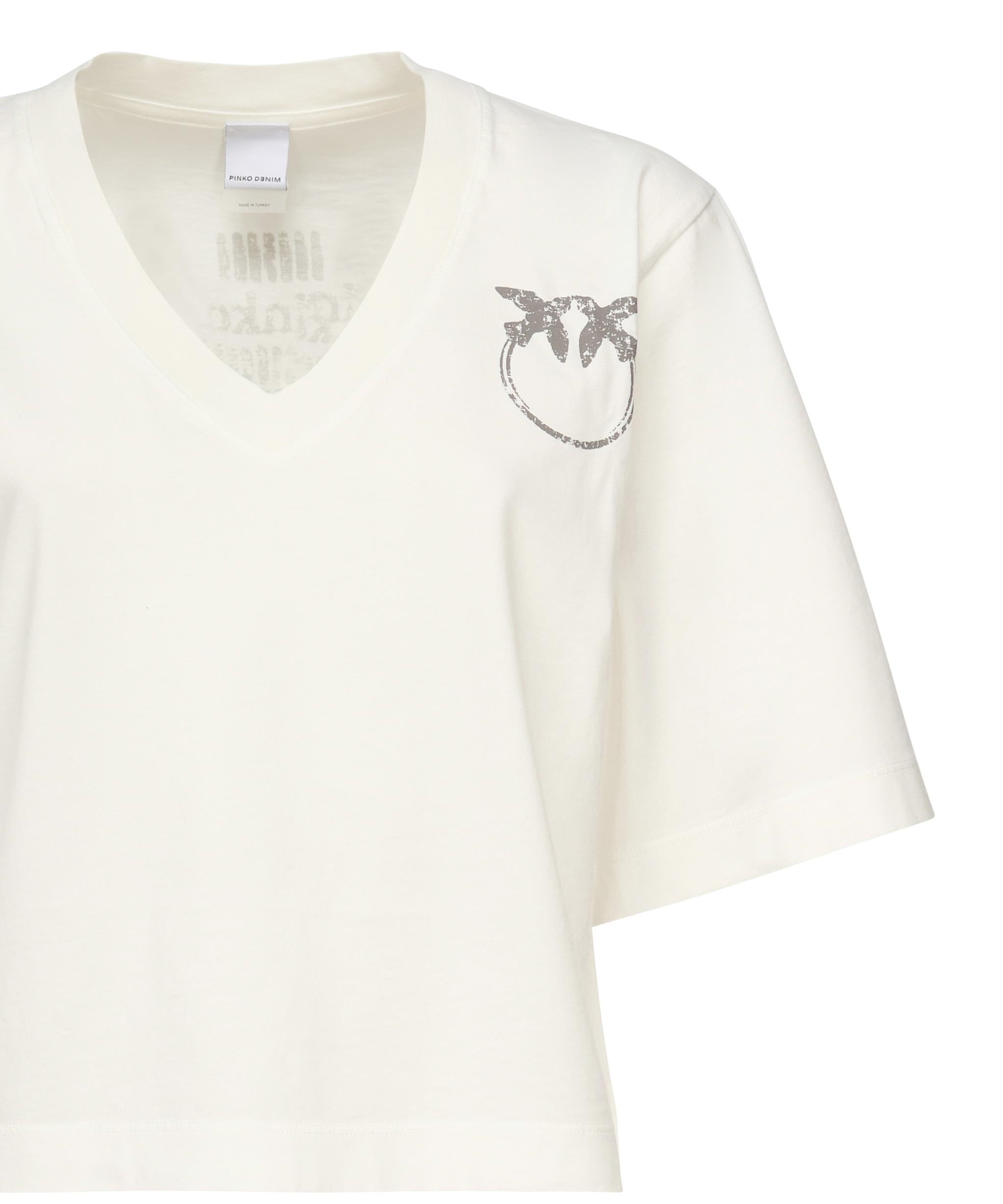 T-shirt Suez in cotone 104606 A2D0Z05 PINKO 