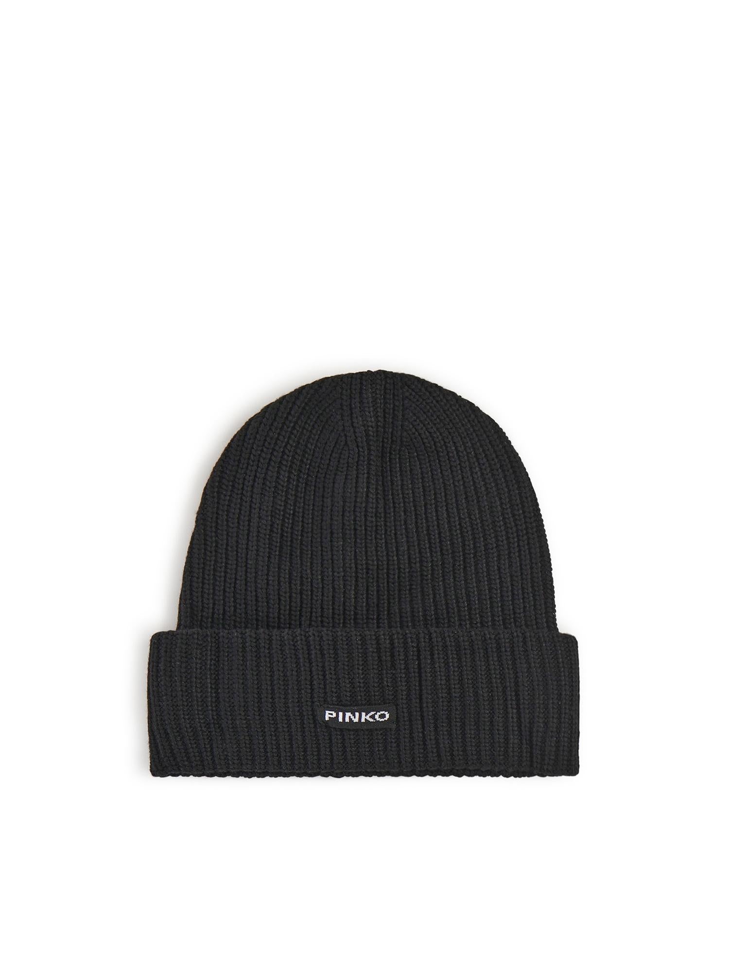 Berretto in misto lana cashmere e viscosa 105993 A2Z4Z99 PINKO 