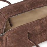 Borsa bowling in pelle scamosciata 25EBAU00417AC07A09 880 JACQUEMUS 