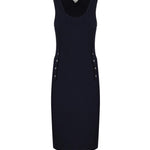 Abito midi in viscosa 739155 V2R304246 BOTTEGA VENETA 