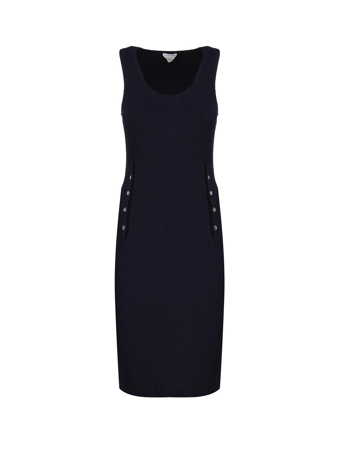 Abito midi in viscosa 739155 V2R304246 BOTTEGA VENETA 