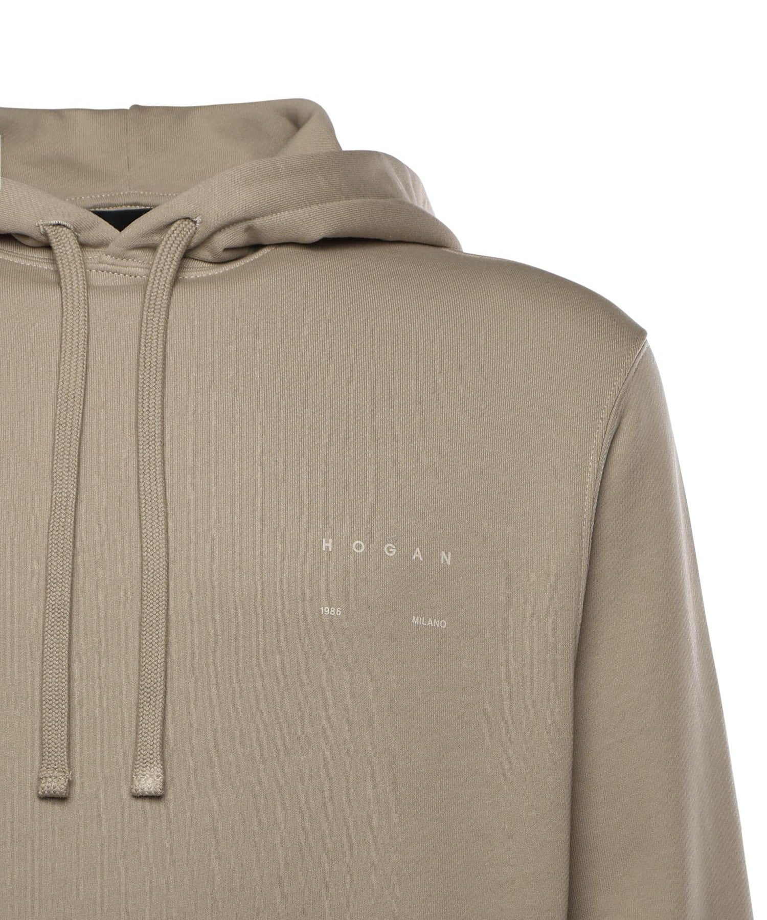 Felpa in cotone con logo KQMB5522290ZFU C004 HOGAN 