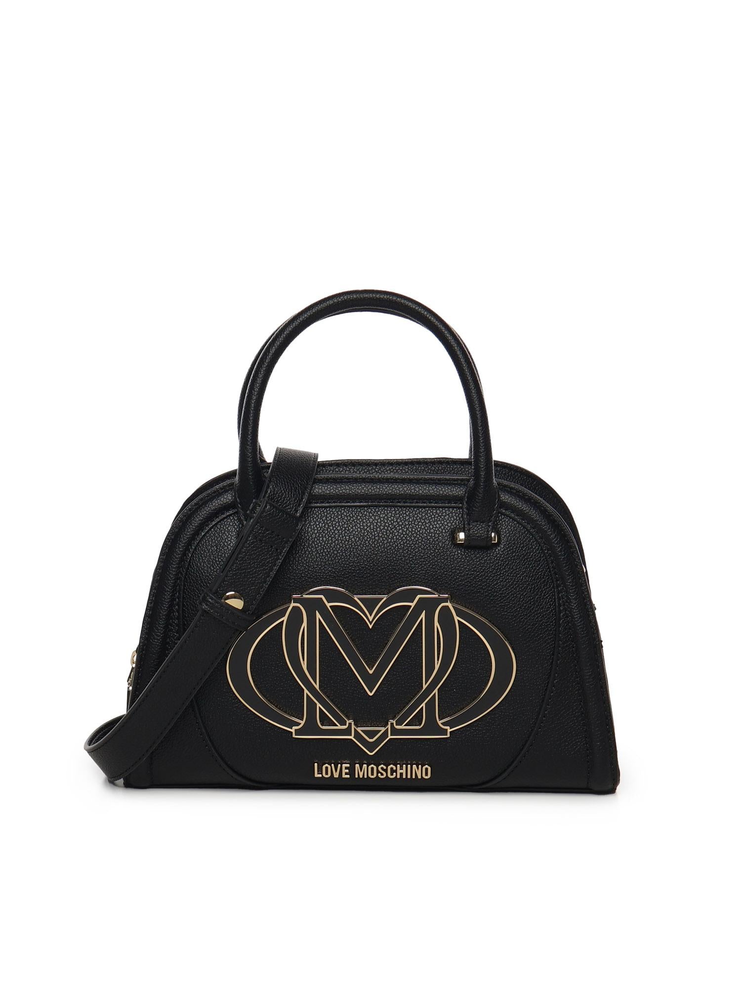 Borsa a mano con logo JC4006PP1NLG0 000 LOVE MOSCHINO 
