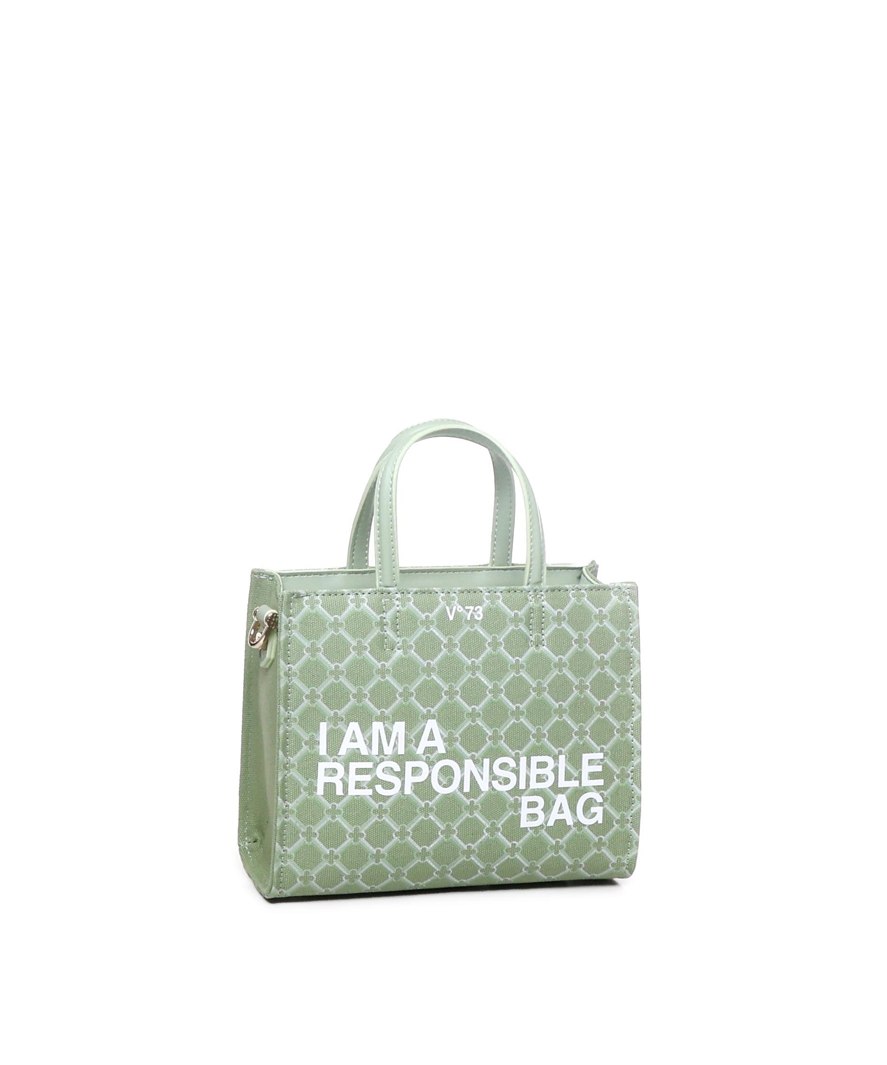 Shopping bag Responsibility 73BS7Q902 RESPONSIBILITY LOGOSALVIA V° 73 