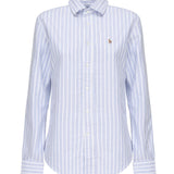 Camicia a righe Oxford con logo 211891377 004 POLO RALPH LAUREN 