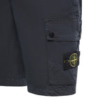 Shorts cargo in cotone con logo L1S15L100019 S00WAV0120 STONE ISLAND 
