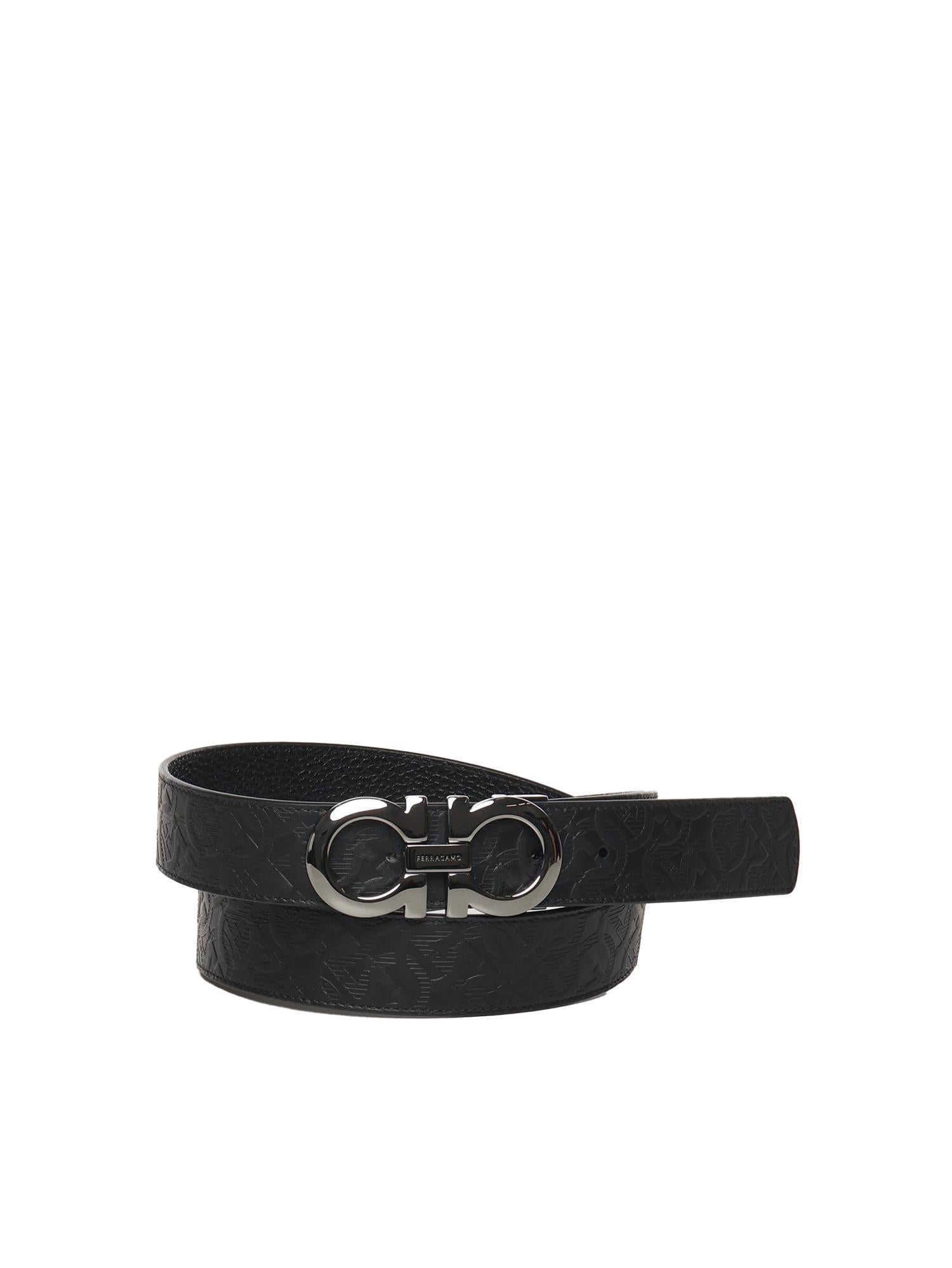 Cintura Gancini in pelle 675542 756372158 FERRAGAMO 