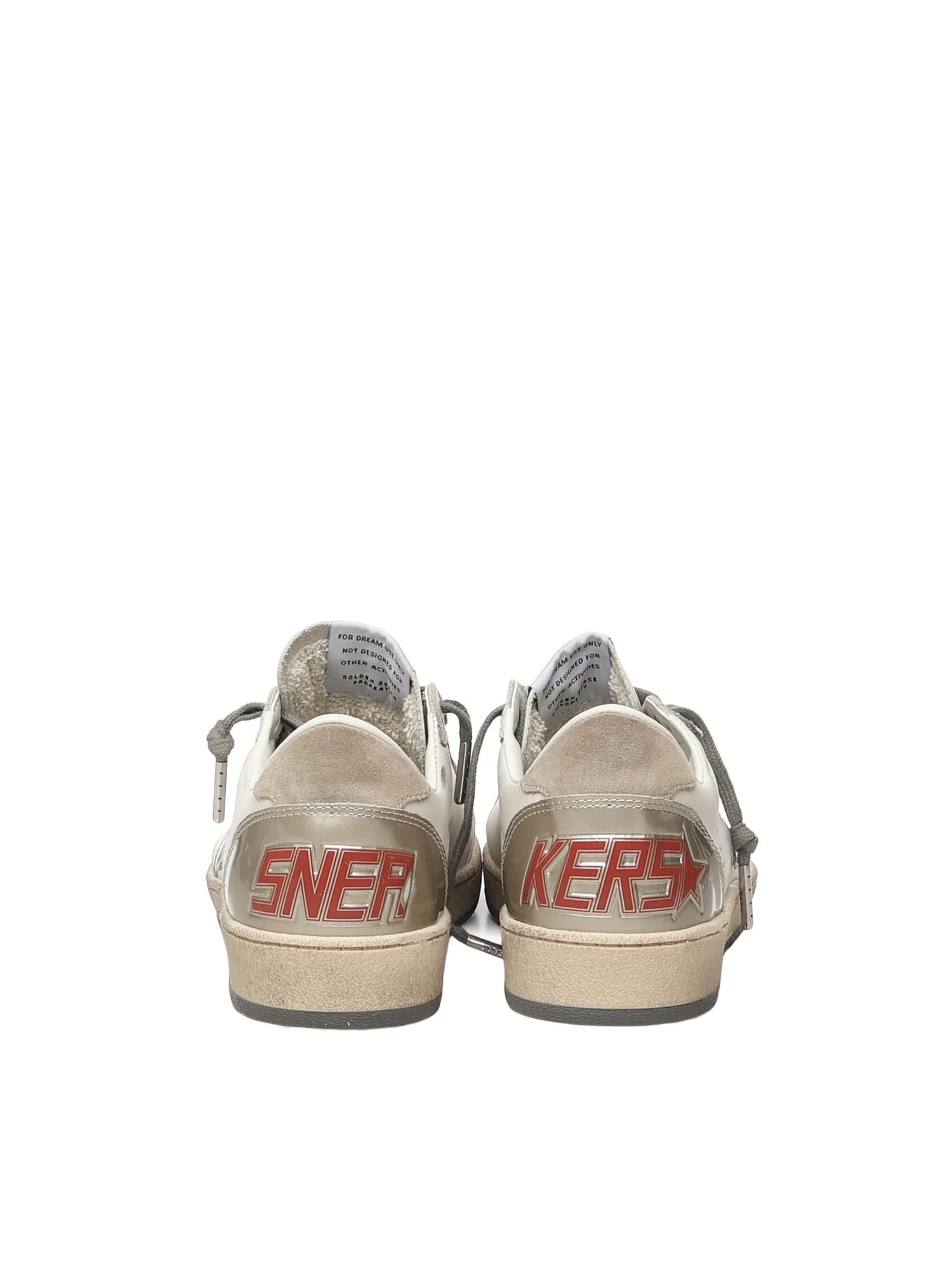 Ball star in nappa stella argento GWF00117 F00747112272 GOLDEN GOOSE 