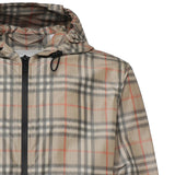 Giacca con cappuccio e Check sfumato 8118831 B9368 BURBERRY 