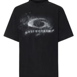 T-Shirt Crayon Loop in cotone 764235 TTVN59034 BALENCIAGA 