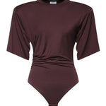 Body Lennox in jersey T190717A TJV053AUBERGINE THE ANDAMANE 