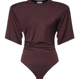 Body Lennox in jersey T190717A TJV053AUBERGINE THE ANDAMANE 