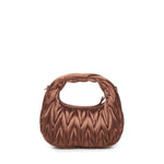 Mini bag Wander in raso trapuntato 5BP078 2BD8F0324 MIU MIU 