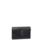 Pochette envelope con catena cassandre 742920 BOW011000 SAINT LAURENT 