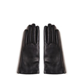 Guanti corti Cassandre in pelle di agnello e cashmere 7603413 YO6801080 SAINT LAURENT 
