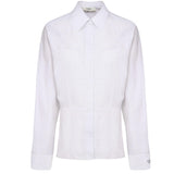 Camicia in cotone con vita accostata FS8204 AWZXF0ZNM FENDI 